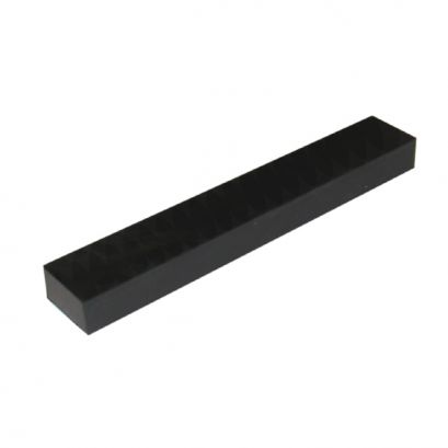Herramienta de hule para compactación de cubos, 6 x 1 x 1/2 pulgadas